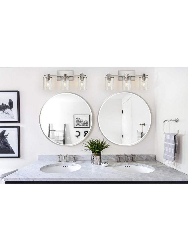 Oglindă LED 90cm MMJ crom periat [7]