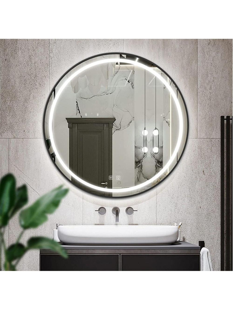 Oglindă LED 90cm MMJ Negru [2]