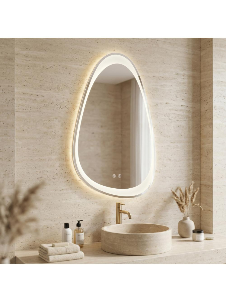 Oglindă LED ART 90x50 cm [9]