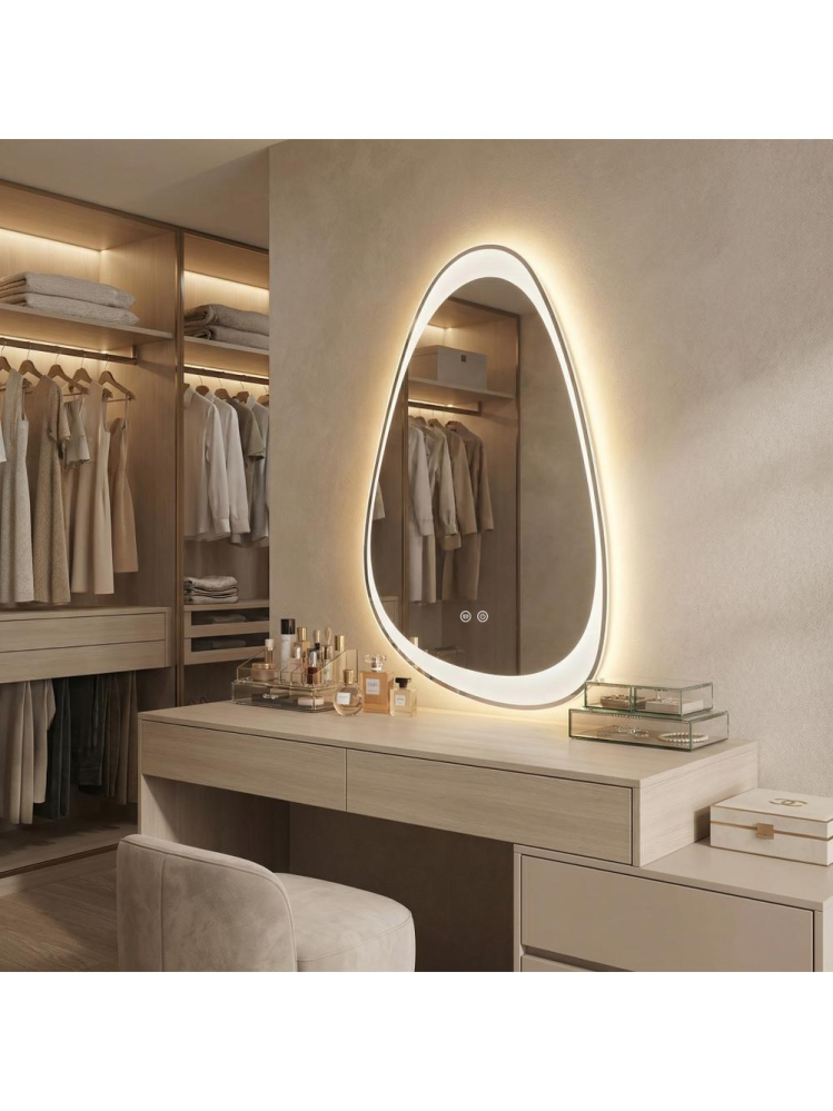 Oglindă LED ART 90x50 cm [6]