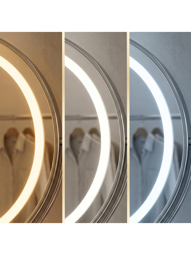 Oglinda LED Make-Up crom 50 cm Rea [5]