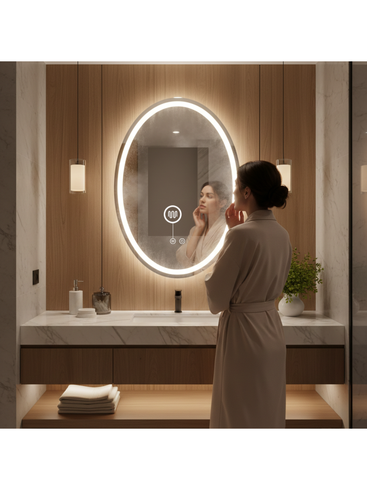 Oglindă LED Marco 50x70 cm [7]