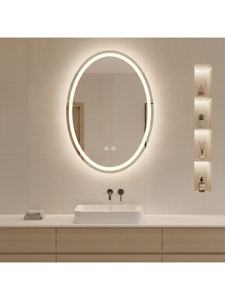 Oglindă LED Marco 50x70 cm [3]