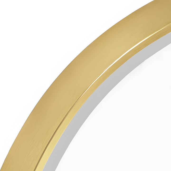 Oglindă LED OVL 50x100cm auriu [8]