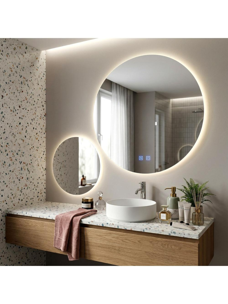 Oglindă LED R-8040 80cm + 40cm [7]