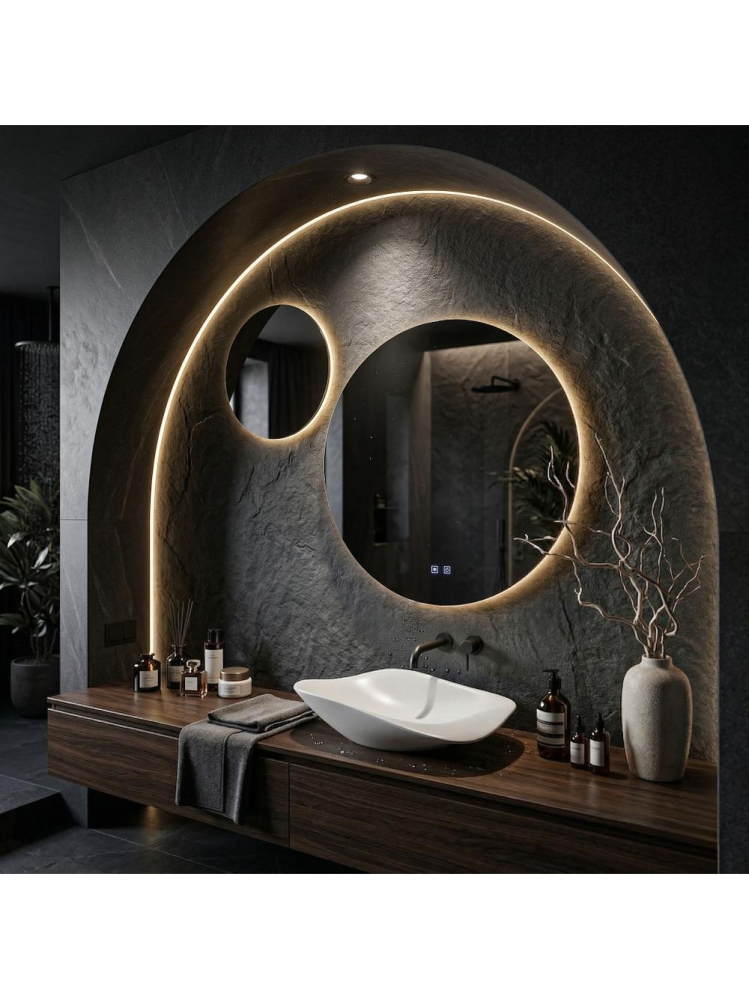 Oglindă LED R-9045 90cm + 45cm [8]