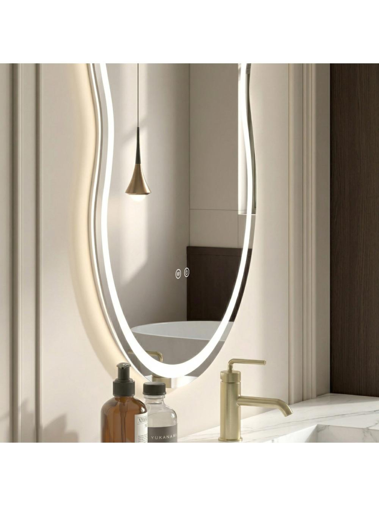 Oglindă LED UNO 80x55 cm [5]
