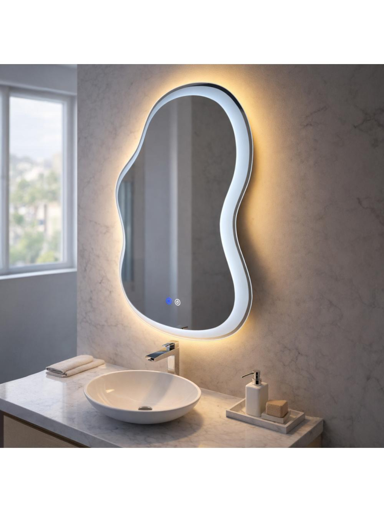 Oglindă LED UNO DOUBLE 80x55 cm [3]