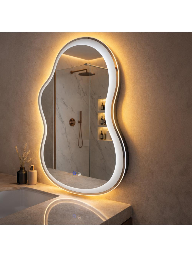 Oglindă LED UNO DOUBLE 80x55 cm [6]