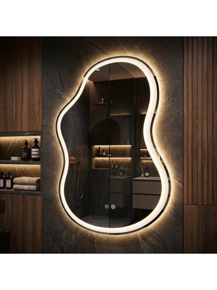 Oglindă LED UNO DOUBLE 80x55 cm [4]