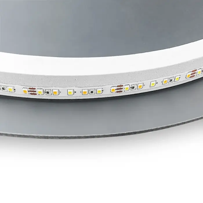 Oglinda rotunda LED HZJ090 Crom 90cm, Rea [9]