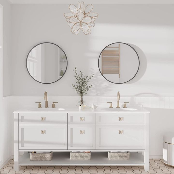 Oglinda rotunda MR18-20600 60 CM negru [4]