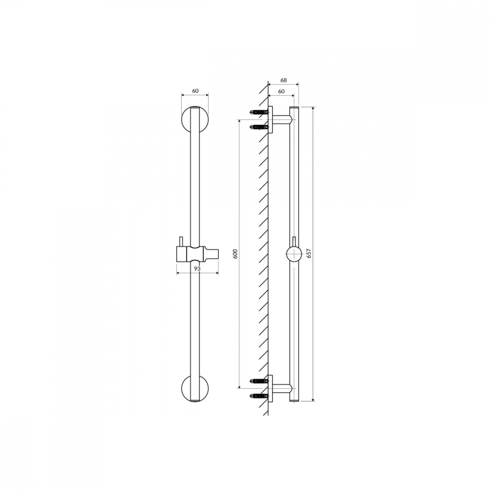 Omnires bară de duș |66 DR12WM [2]
