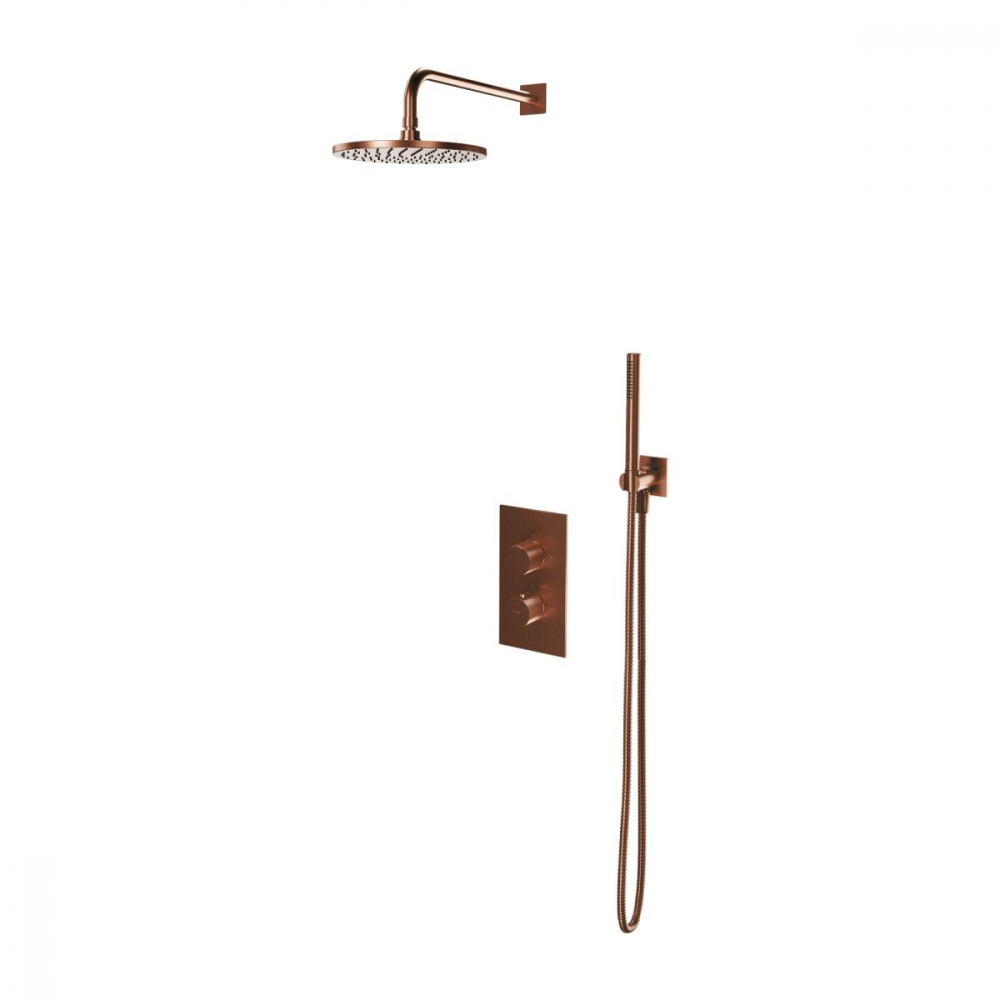 Omnires Contour set de duș ascuns cu termostat da cupru SYSCT11CPB [1]
