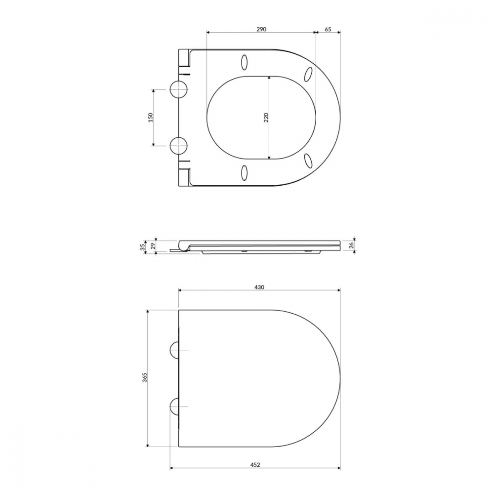 Omnires Ottawa capac wc SoftClose alb OTTAWASPDEBP [2]