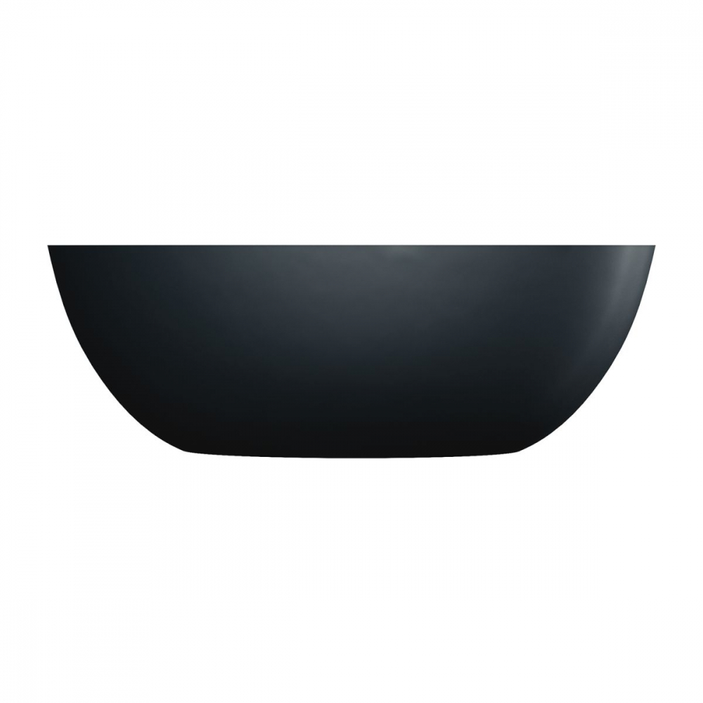 Omnires Shell M+ cadă freestanding 148x75 cm ovală negru SHELL148WWBLV [3]