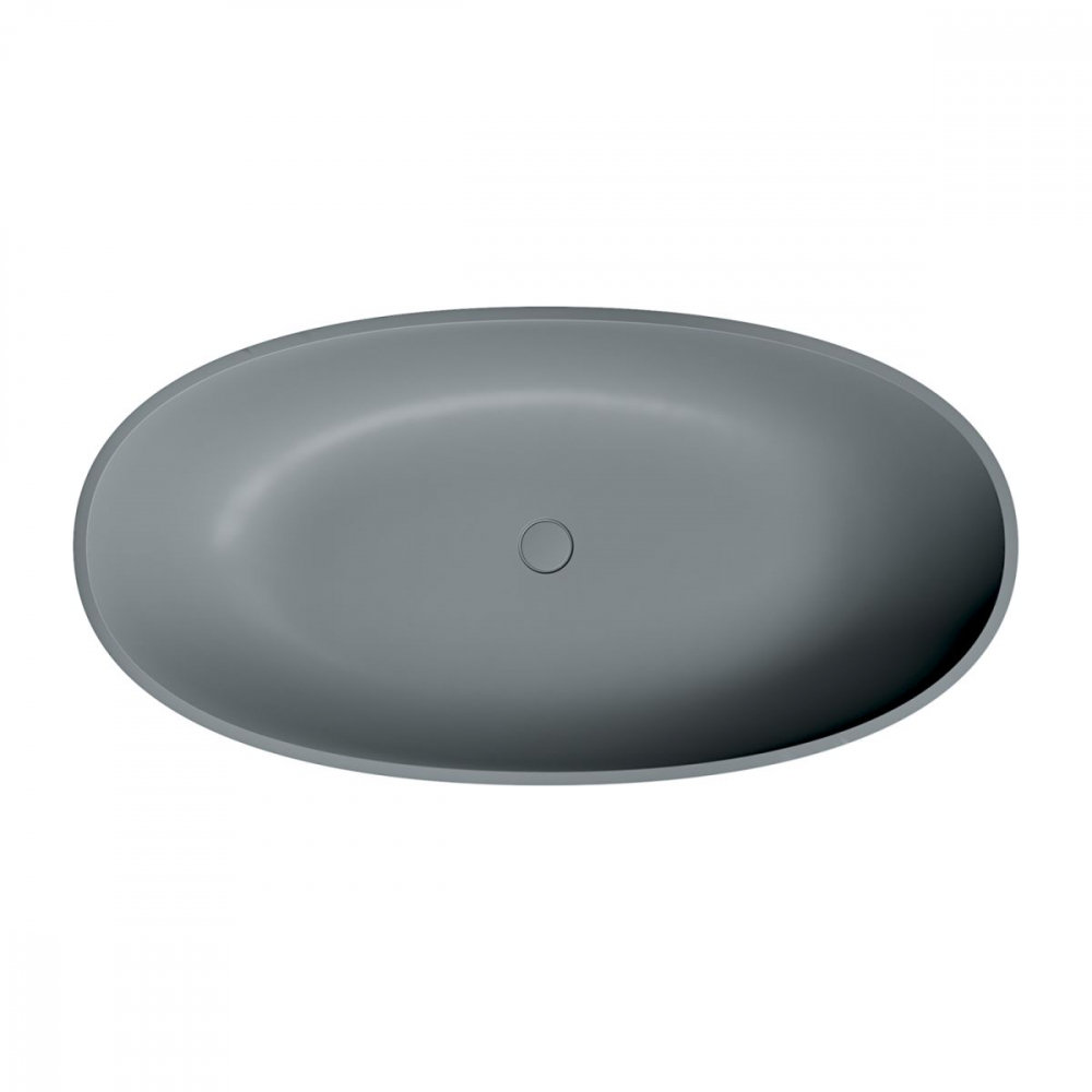Omnires Shell M+ cadă freestanding 148x75 cm ovală SHELL148WWAG [3]