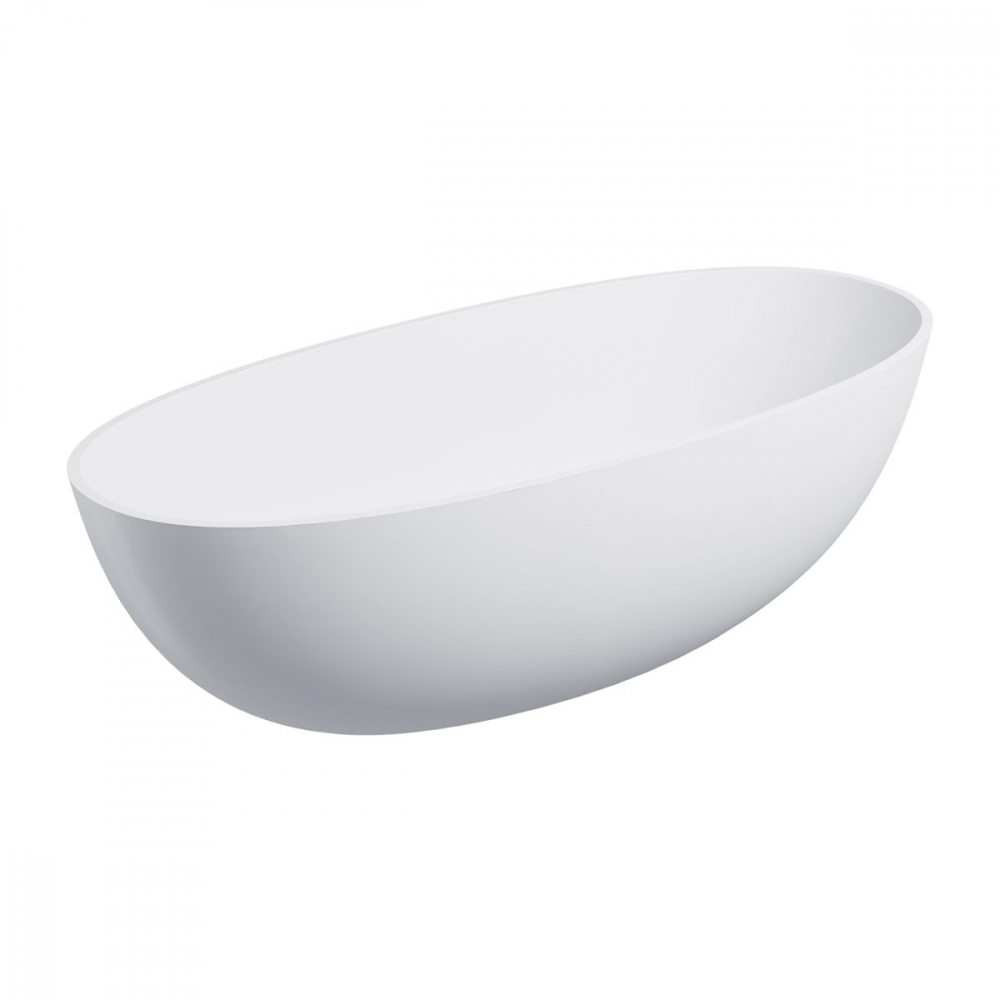 Omnires Shell M+ cadă freestanding 175x78 cm ovală alb SHELL175WWBM [1]