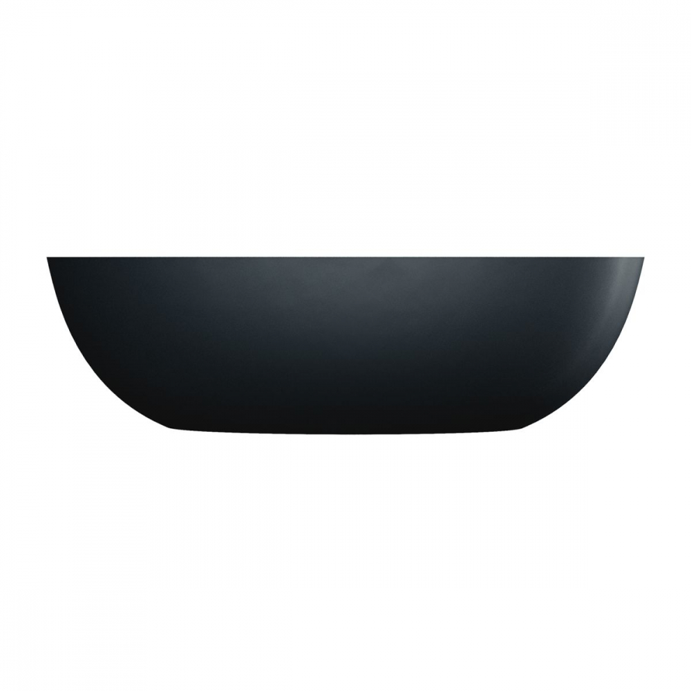 Omnires Shell M+ cadă freestanding 175x78 cm ovală negru SHELL175WWBLV [3]