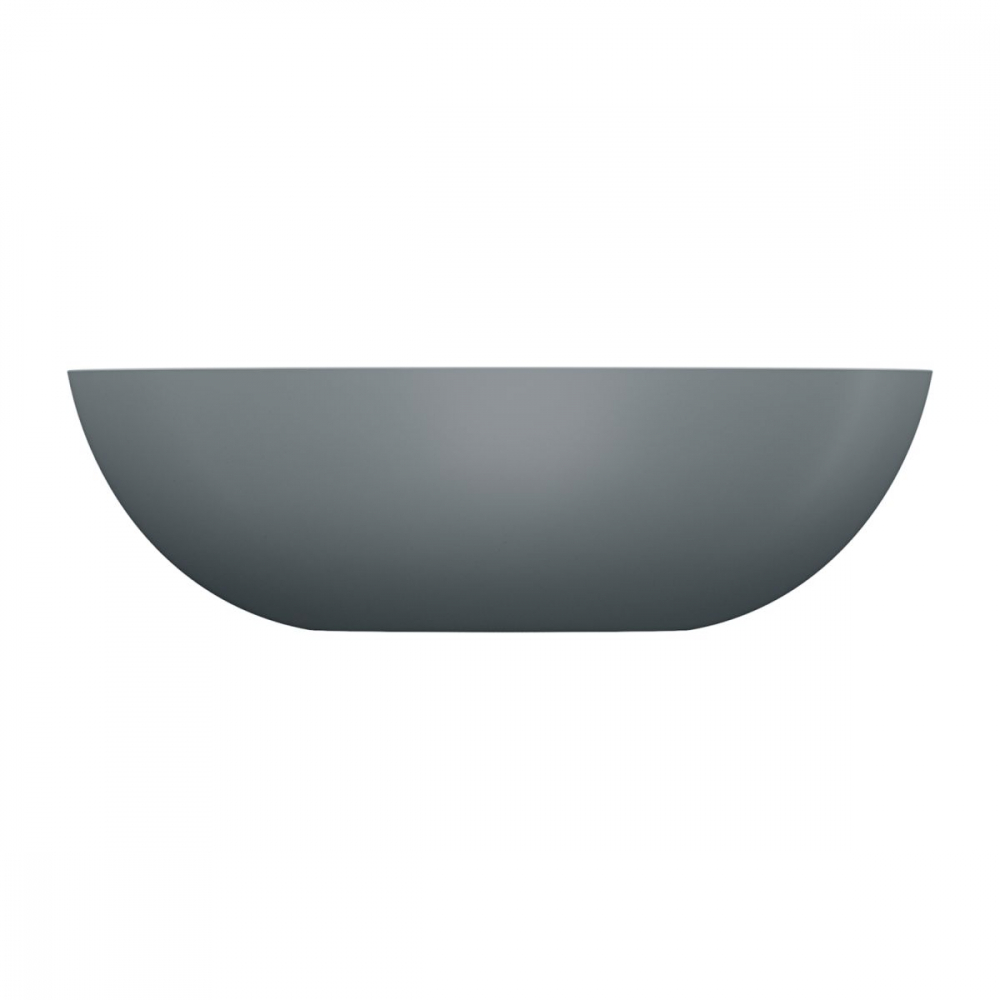 Omnires Shell M+ lavoar 50x32 cm ovale de blat gri/piatră SHELL500UNAG [3]