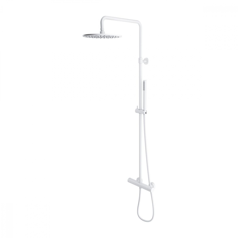 Omnires Y set de duș perete cu termostat da alb Y1244SUWM [1]