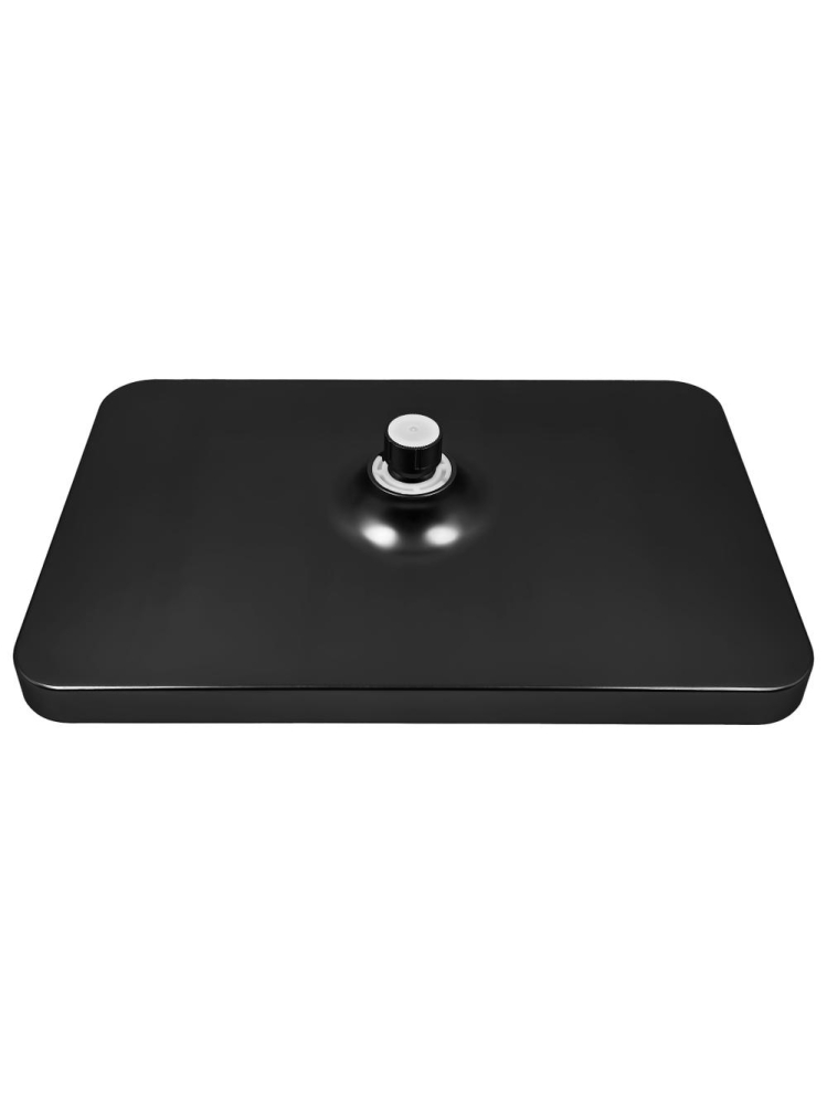 Palarie de dus dreptunghiulara REA JS-032 negru 380x210mm ABS [7]