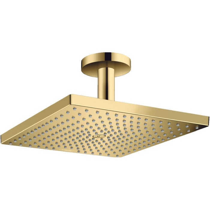Palarie de dus, Hansgrohe, Raindance E 300, cu brat de tavan, auriu lucios [1]
