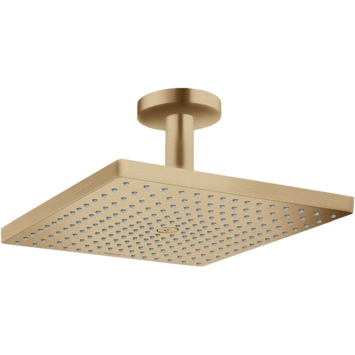 Palarie de dus, Hansgrohe, Raindance E 300, cu brat de tavan, bronz periat [1]