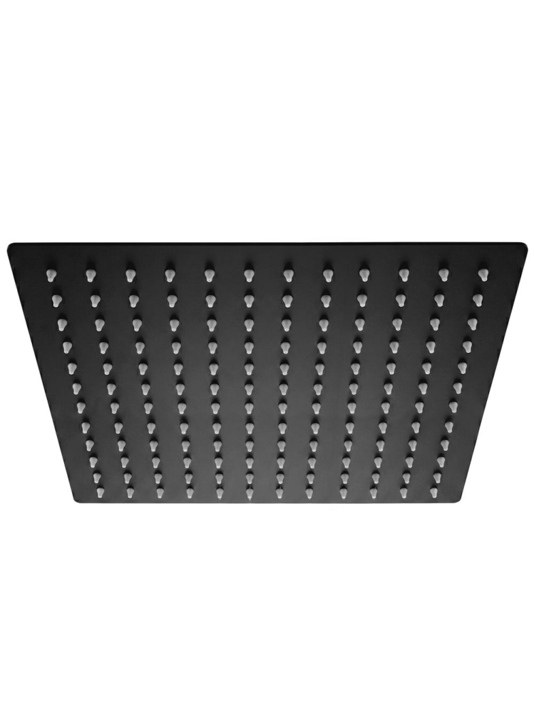 Palarie de dus patrata Rea JS-P015B negru 300x300mm inox [11]