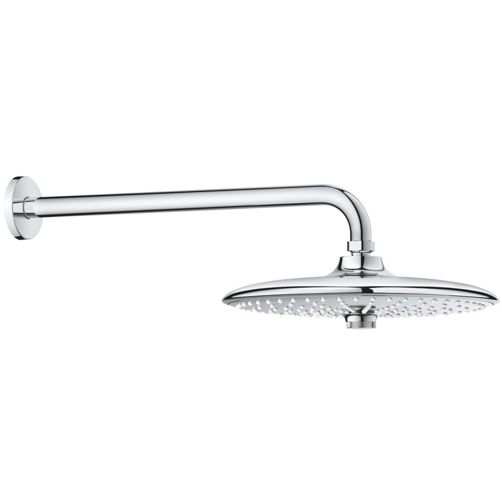 Palarie dus fix Grohe Euphoria 260, Ø26 cm cu brat, montaj pe perete [1]