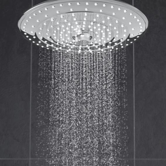 Palarie dus fix Grohe Euphoria 260, Ø26 cm cu brat, montaj pe perete [3]
