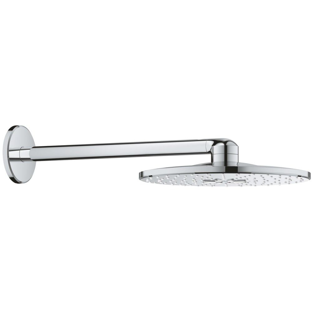 Palarie dus fix Grohe Rainshower 310 SmartActive, Ø31 cm cu brat, montaj pe perete, crom [1]