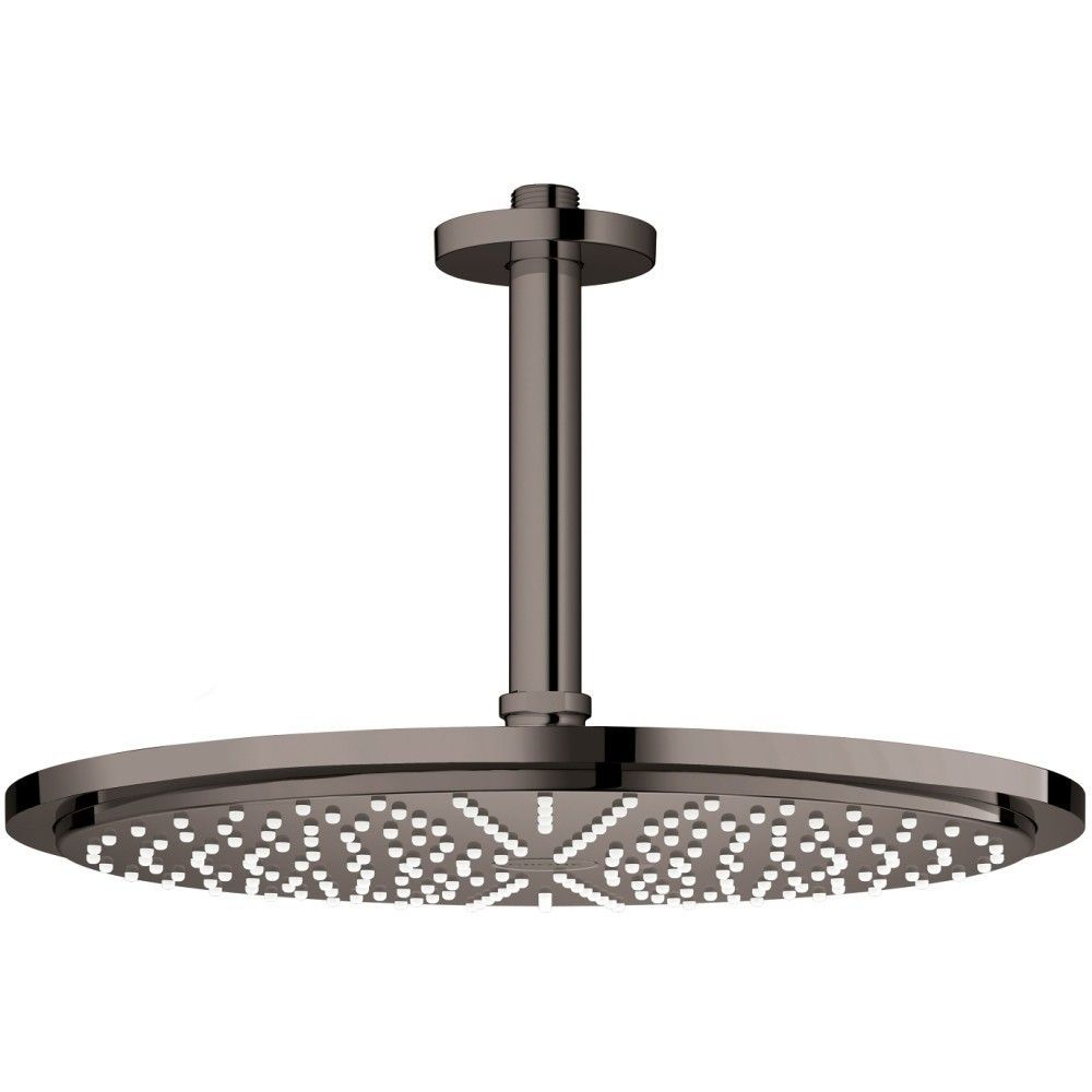 Palarie dus fix Grohe Rainshower Cosmopolitan 310, Ø31 cm cu brat, montaj pe tavan, negru [1]