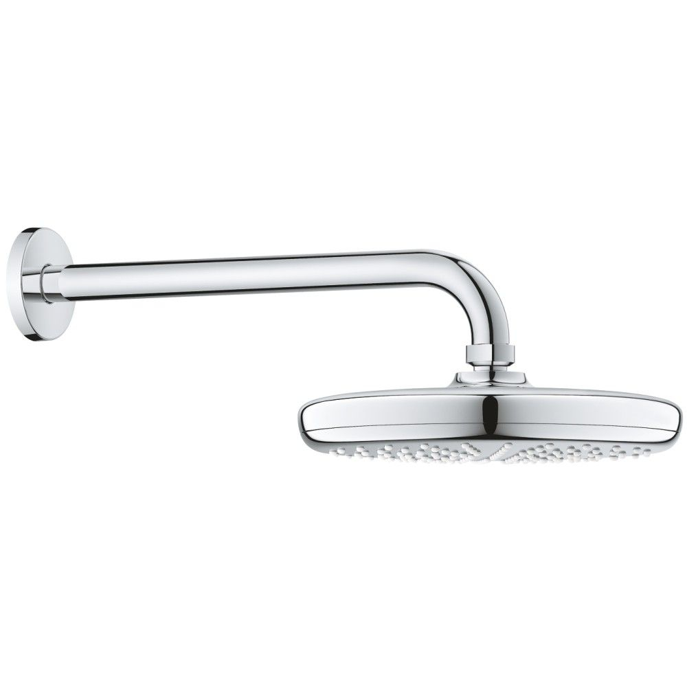 Palarie dus fix Grohe Tempesta 210, Ø21 cm cu brat, montaj pe perete [1]
