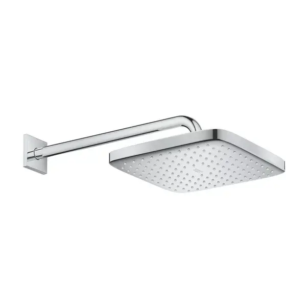 Palarie si brat de dus Grohe Tempesta 250 Cube patrata crom [1]