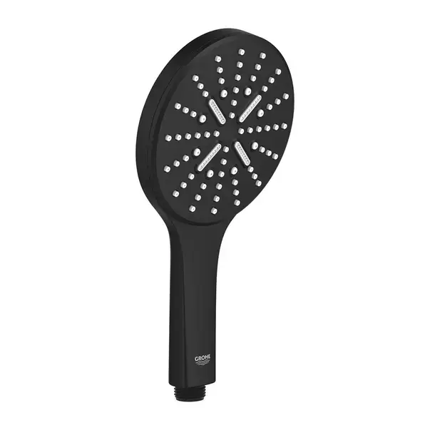 Para de dus Grohe Rainshower 130 SmartActive negru mat 3 tipuri de jet [1]