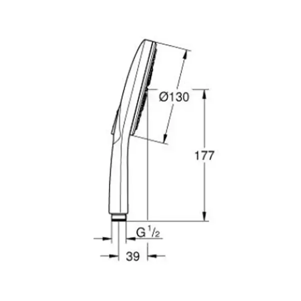 Para de dus Grohe Rainshower SmartActive 3 functii auriu periat Cool Sunrise [9]