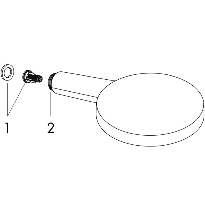 Para de dus, Hansgrohe, Raindance Select S 120, 3 jeturi, auriu lucios [3]