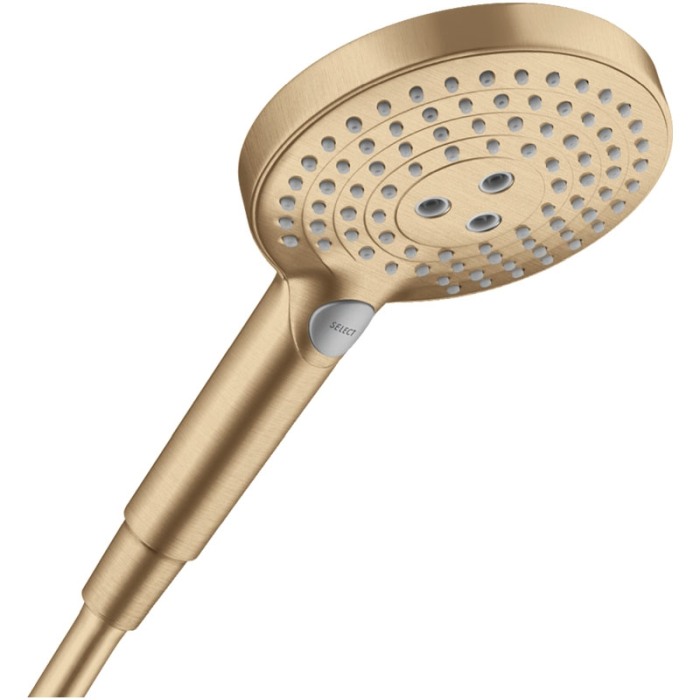 Para de dus, Hansgrohe, Raindance Select S 120, 3 jeturi, bronz periat [1]