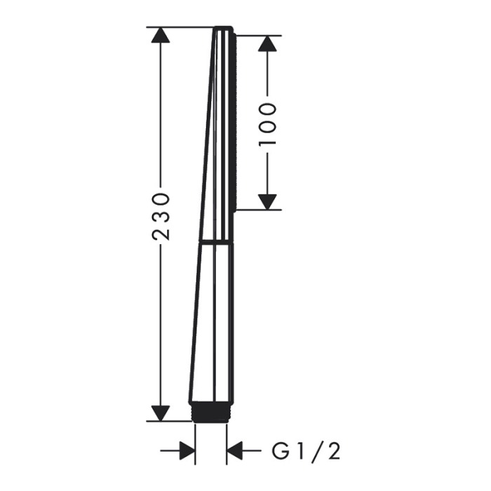 Para de dus, Hansgrohe, Rainfinity 100, crom [2]
