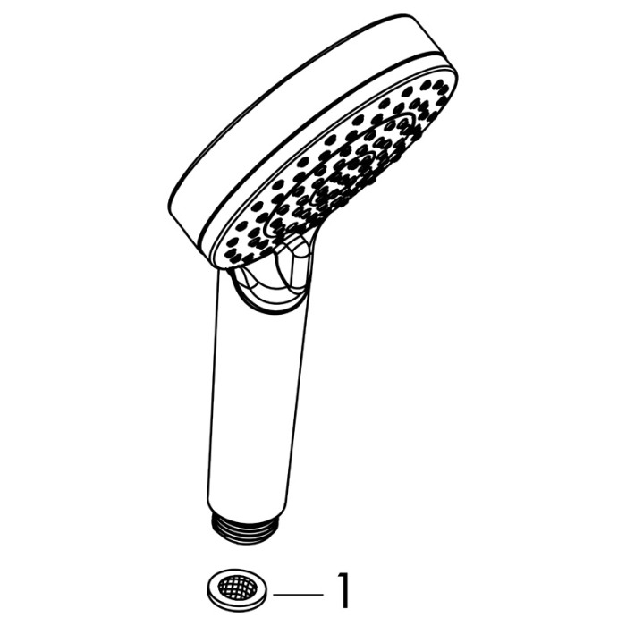 Para de dus Hansgrohe, Vernis Blend, crom [4]