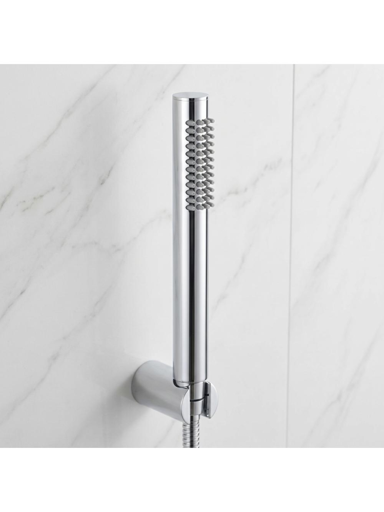 Para de dus Rea JS-018 crom ABS cilindric minimalist 212mm [4]