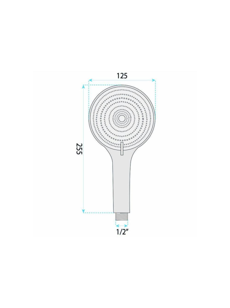 Para de dus REA JS-020 negru [10]