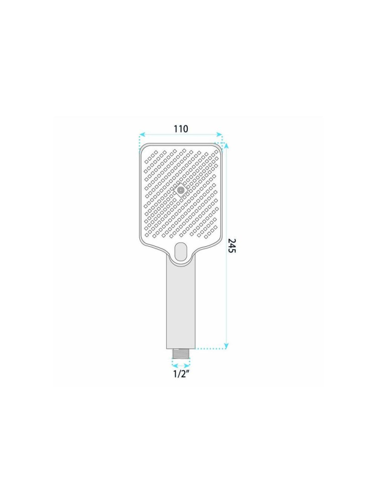Para de dus REA JS-031 crom [12]