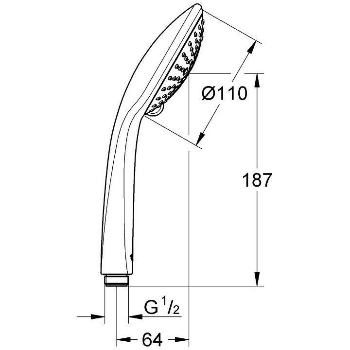 Para dus Grohe Euphoria 110 Champagne [2]