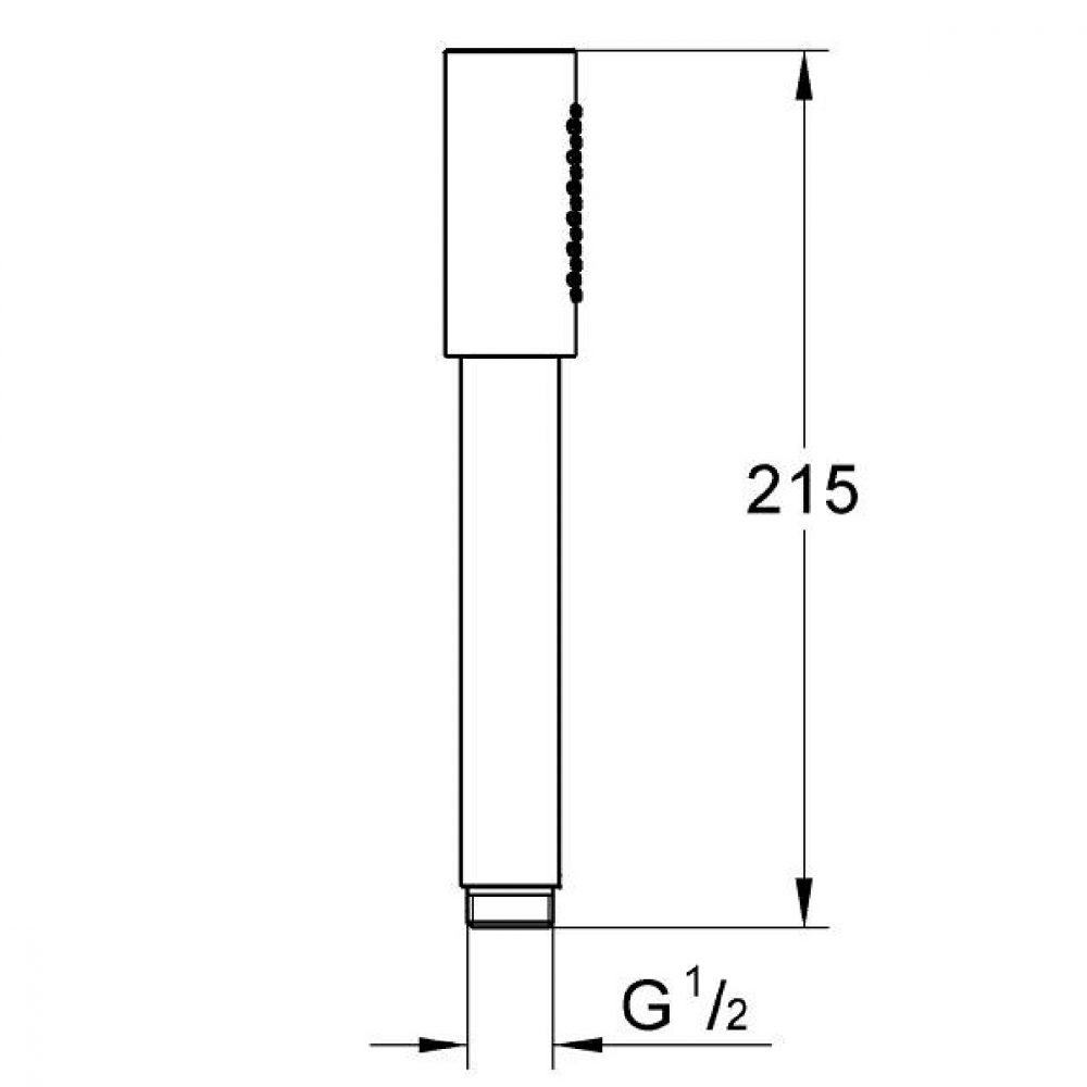 Para dus Grohe Rainshower Aqua cu 1 jet, cupru (warm sunset) [5]