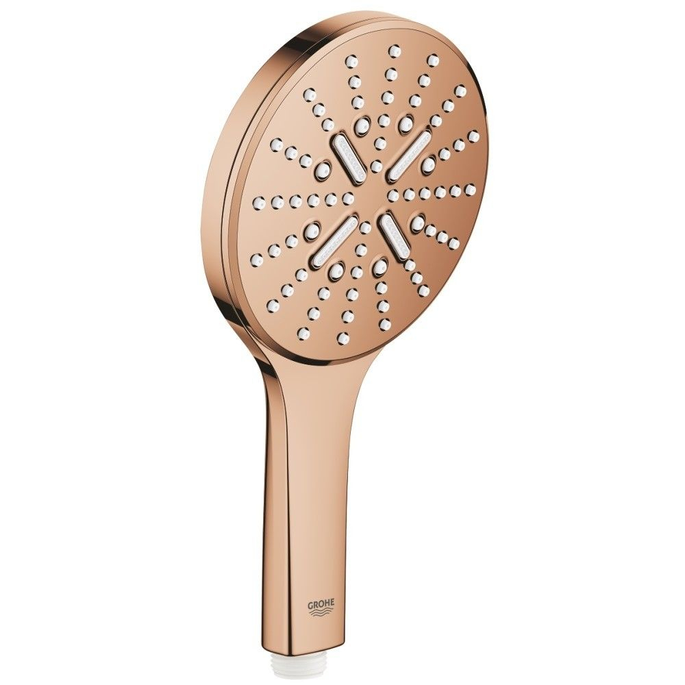Para dus Grohe Rainshower Eco SmartActive 130 cu 3 jeturi, cupru (warm sunset) [1]