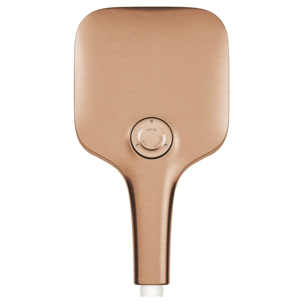 Para dus Grohe Rainshower Eco SmartActive 130 Cube 3 jeturi, cupru mat (brushed warm sunset) [3]