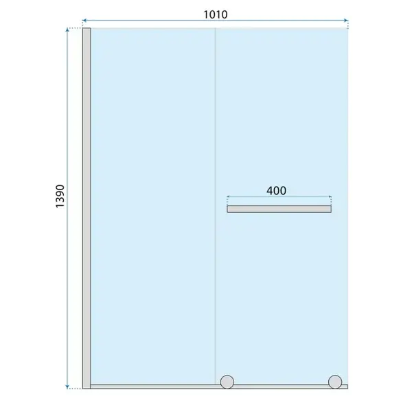 Paravan de cada auriu Rea Fabian 100x140 cm [3]