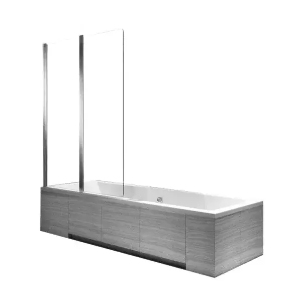 Paravan de cada pliabil Rea Agat-2 crom 100x140 cm mobil [1]